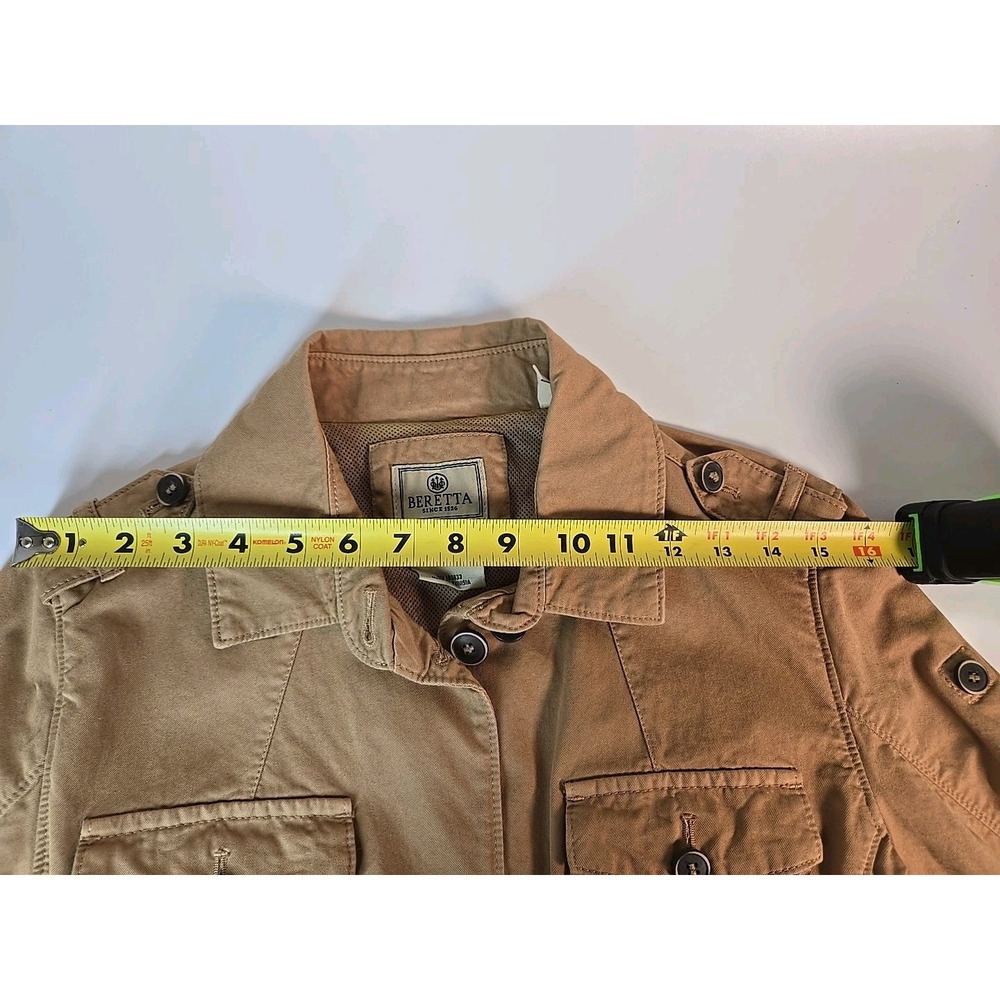 Beretta Serengeti Sport Jacket Womans - Hazelnut - Sz 10 - 100% Cotton Shell - Picture 14 of 16
